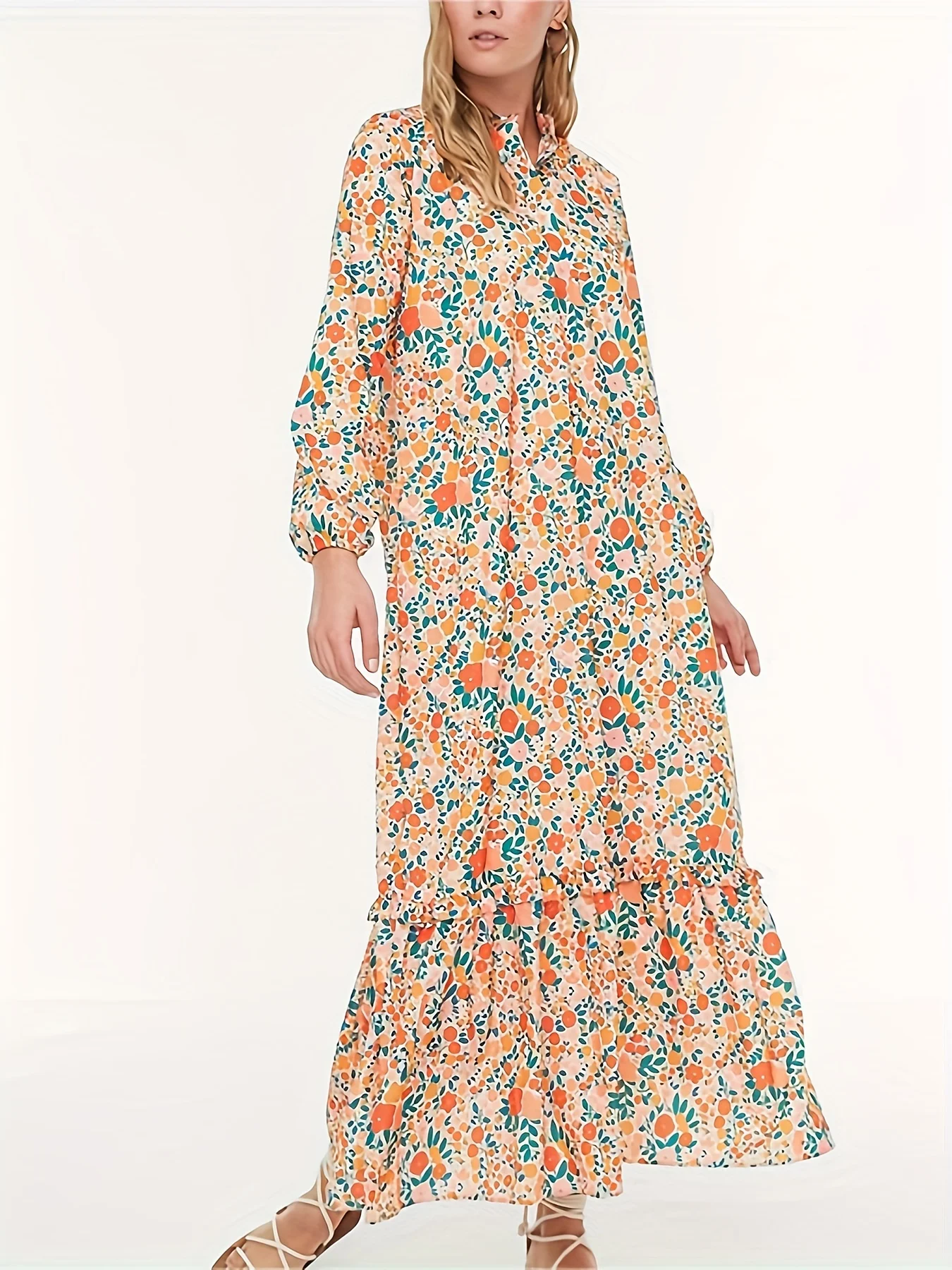 Plus-size-women-s-spring-summer-girly-style-pastoral-floral-small-stand-up-collar-long-sleeved.webp